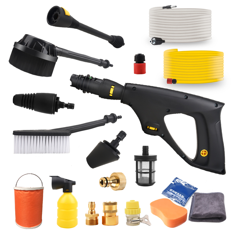 Multi-function car wash machine high pressure water gun Rotary long brush water pipe quick joint water pipe fittings