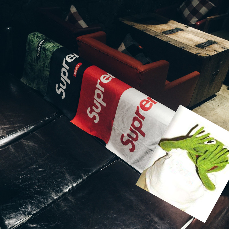 Trendy Brand Household Supreme Towel Sports Towel Bath Towel Yoga Fitness Towel Hip-Hop Men's and Women's Face Towel Couple Trendy Brand Household Supreme Towel Sports Towel Bath Towel Yoga Fitness Towel Hip-Hop Men's and Women's Face Towel Couple