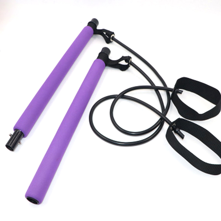 Multifunctional rehabilitation training Pilates rod yoga pull rod chest expansion arm force yoga rod Pilates rod fitness rod