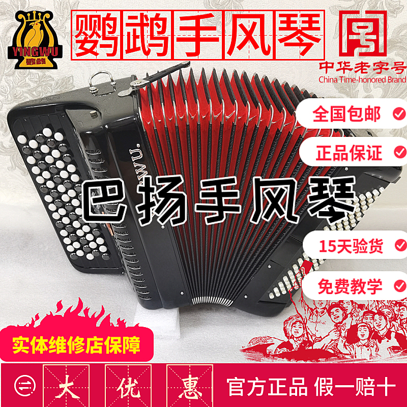 Parrot Bayan Accordion 8 12 60 96 96 Sibayanqin Preliminary Examination Professional Play