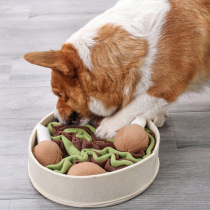 Popular dog sniffing drumstick bucket puzzle hidden food slow food training dog toys pet supplies sniffing pad drumstick