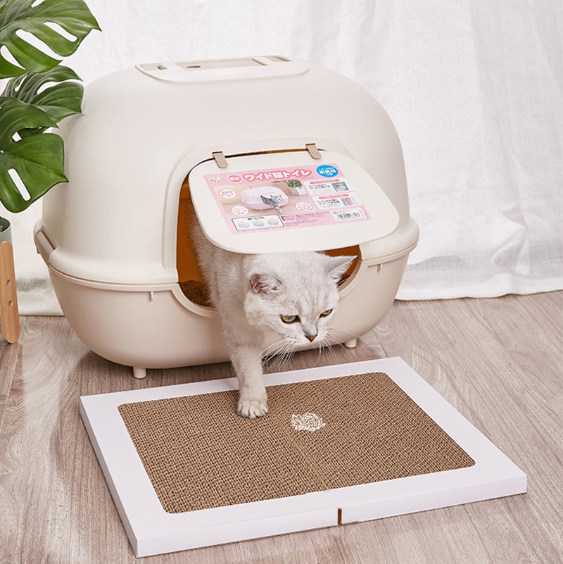 American Two-in-one Cat Grip Plate Grindler Cat Paw Plate Cat Grip Pad Book Cat Sand Mat Dual-use Kitty Toy Sleeping Mat