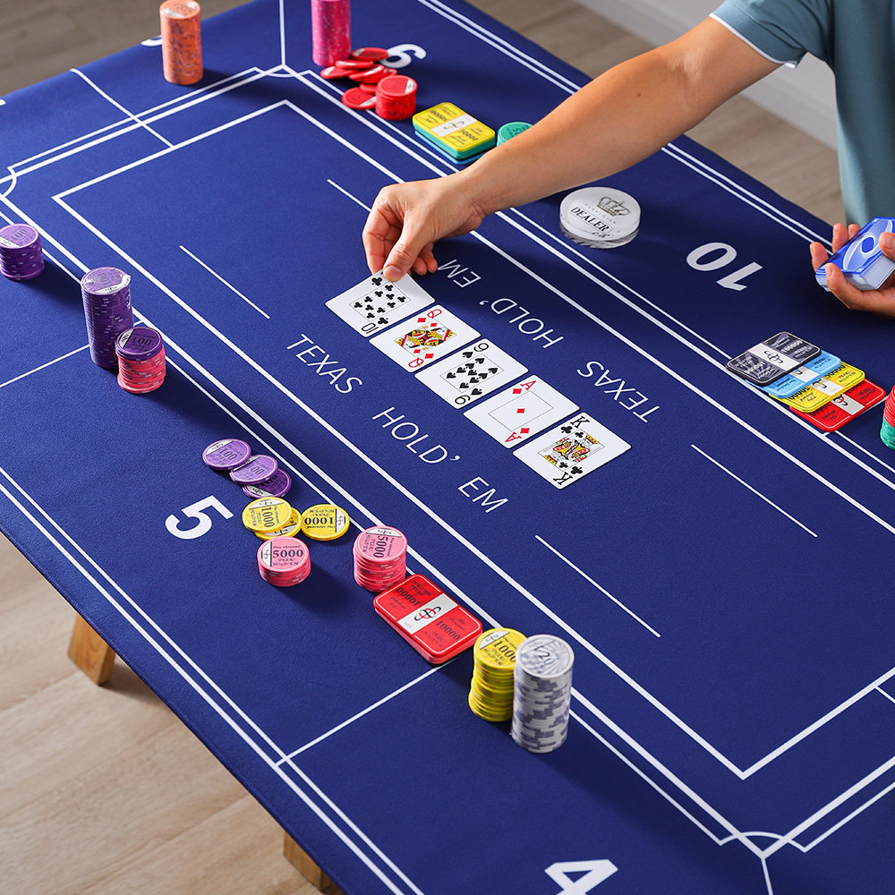 Lock edge Texas Poker Table Cloth Texas Table Cloth Fine Suede New 90 * 180120 * 240CM thickened