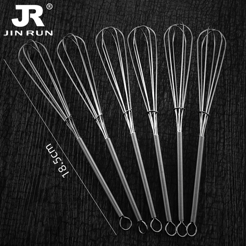 Миксер для краски для волос из нержавеющей стали, цельнометаллический крем для выпечки, крем для краски для волос, палочка для перемешивания, парикмахерская, взбивалка для крема, взбивалка для яиц