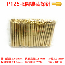 Probe P125-E (tapered head) 2 0 test needle spring needle test stand thimble tool spring thimble