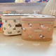 Portable storage bag cute coin wallet tissue bag