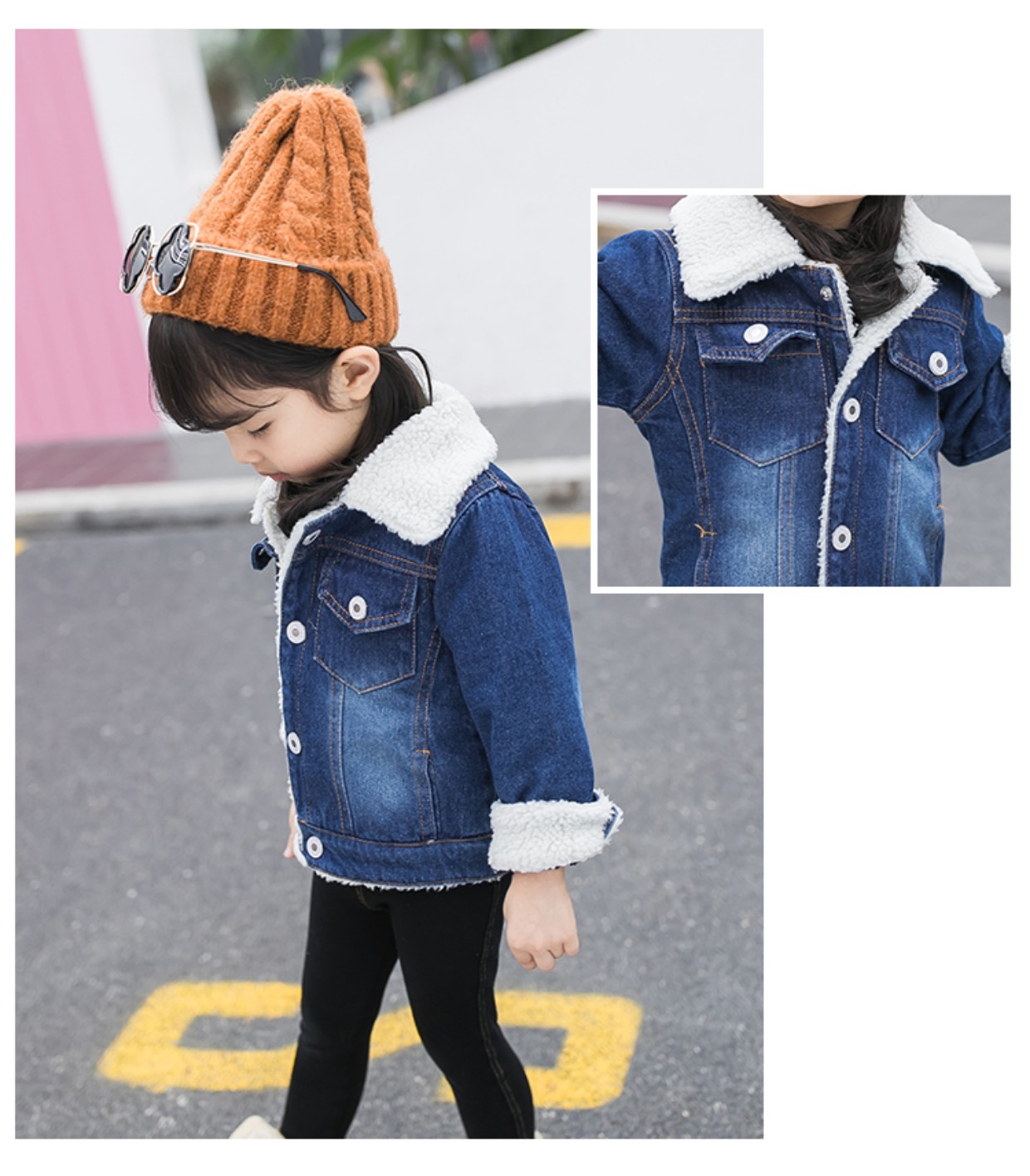 Trẻ em mùa thu và mùa đông áo khoác bé denim quần áo đẹp trai thủy triều áo bé trai áo khoác denim áo khoác denim bé trai