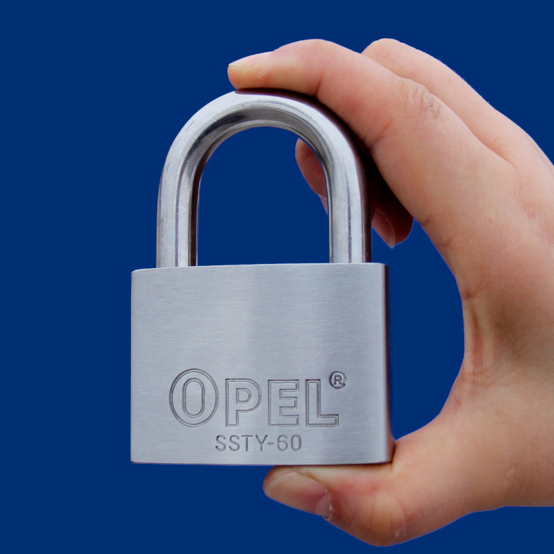 304 stainless steel padlock home door outdoor waterproof rust-proof rain-proof key lock anti-shear anti-theft lock lock lock