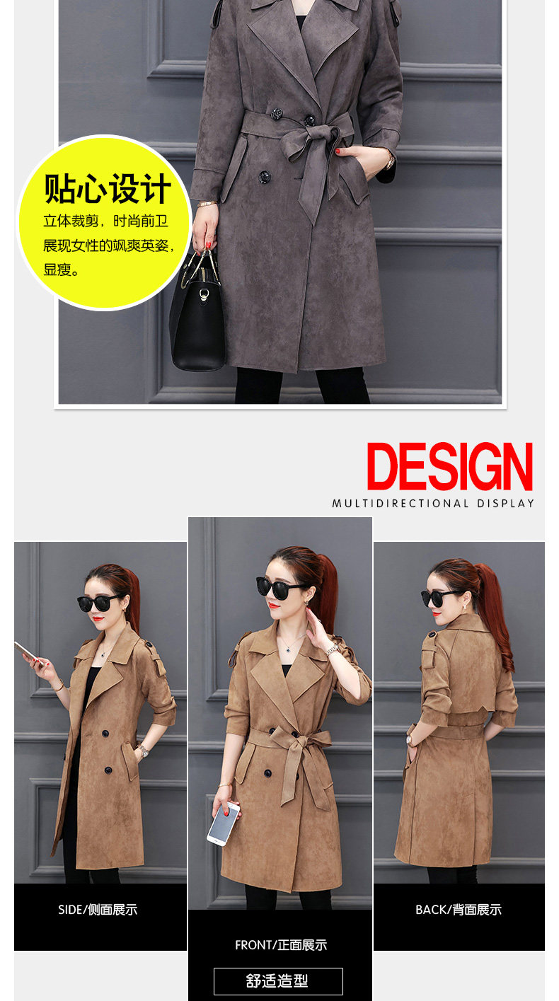 Trench pour femme en Polyester - Ref 3225919 Image 8