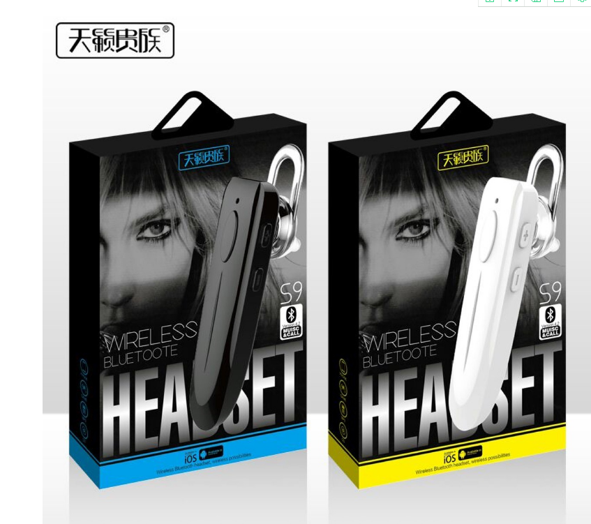 Teana Bluetooth Headset Wireless Bluetooth Headset Wireless 4 1 Ear Hook Stereo Binaural