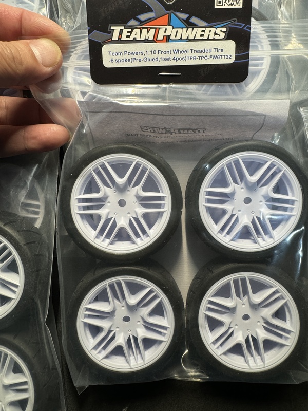 Teampowers 2025 New Tpm 32 28 New Patterned Tire Skin New Simulated Wheel Rim