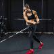 Push-Up Barbell with Single-Arm Barbell Rack, Inclined Barbell Push-Up Training Bar, Barrel Auxiliary Handle, Core Training