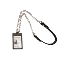 Черная кожаная висящая цепь кожа