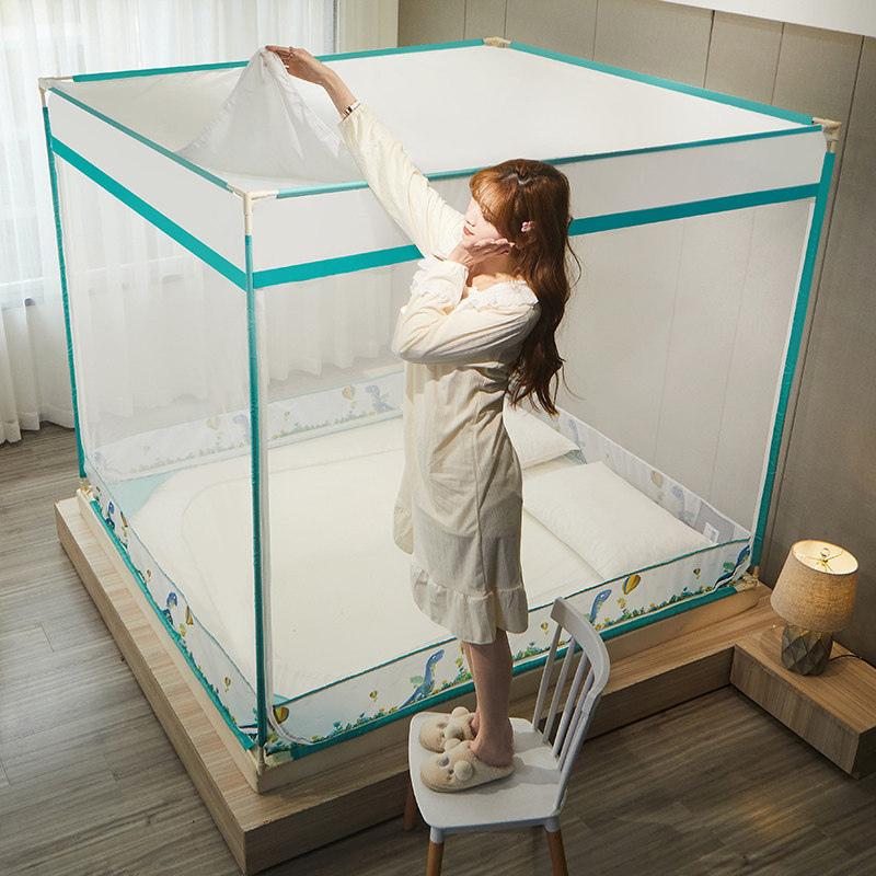 Bed mosquito net universal dust-proof top dust-proof cloth dust-removable