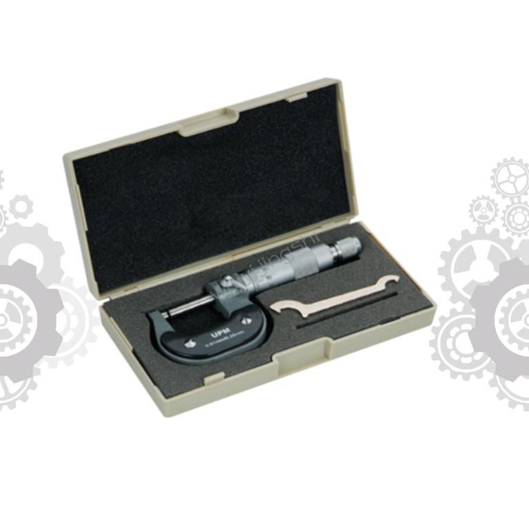 2855 New UPM Micrometer Precision Measuring Mechanical Outer Diameter Spiral 0-25mm