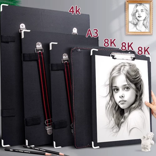 Художественная доска для рисования, детский дорожный набор инструментов для начинающих, 4 карат, 8 карат, полный комплект