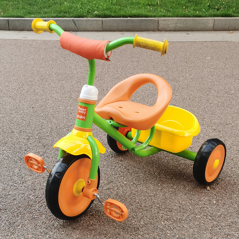 Qi Moon Children's tricycle 1-3-year-old dolly toddler toddler cart Baby 2-5-year-old baby baby baby