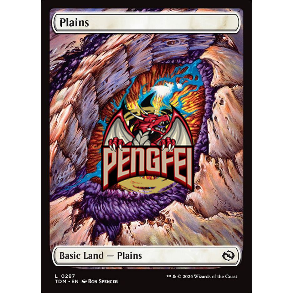 万智牌龙眼地：平原/海岛/沼泽/山脉/树林TDM 英文版，构筑套牌必备神器！-智力解题-淘宝好物网