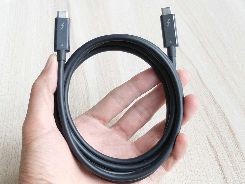 1.5m/2m Active Thunderbolt 4 Data Cable, Flexible, Full Speed 40g, 100W, 8K Video