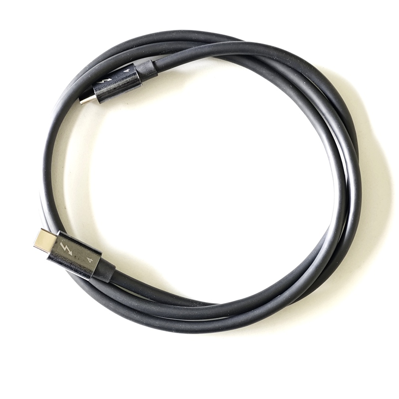 1m Thunderbolt 3/4 Data Cable 40g 100W Graphics Card Dock Monitor Mobile Hard Drive Apollo Sound Card Connection Cable