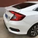 Hu Lisi Áp dụng mười thế hệ đuôi xe Civic 16-18 mô hình cánh cố định miễn phí đấm không lỗ phiên bản tiếng Thái của cánh trên