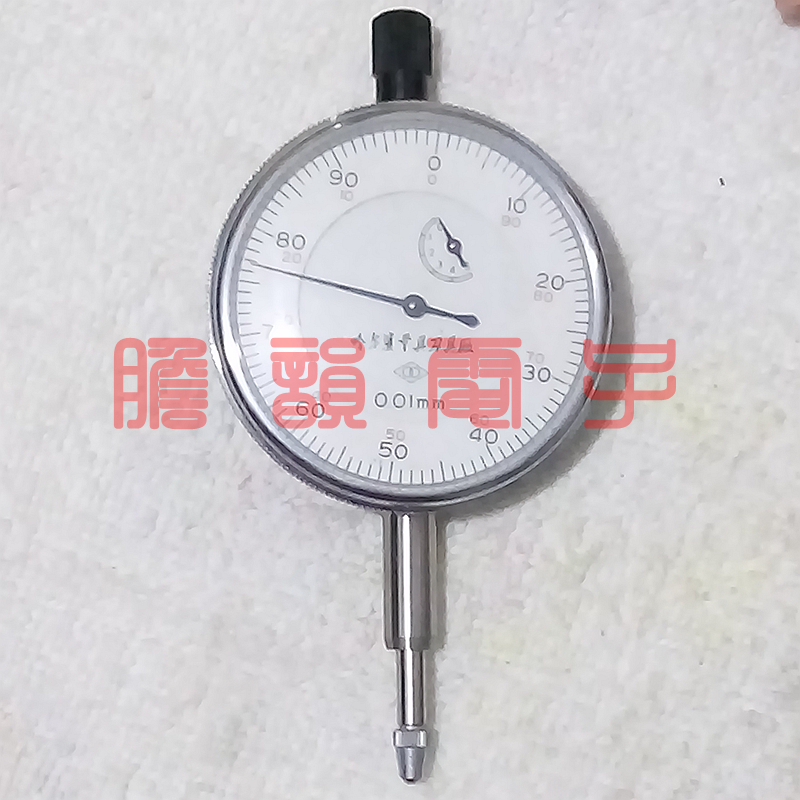 Stock old stock Harbin amount of 0-5mm 0 01mm pointer dial indicator indicator table