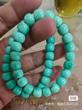 Antique miscellaneous collection old turquoise bracelet bracelet for men and women high porcelain turquoise string personal collection special price transfer
