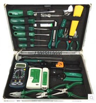 Taiwan Baoworkers CP-376E23 piece of weak electric network maintenance combined suit Corporate telecommunication wiring toolbox