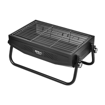 Primitive barbecue grill household barbecue outdoor light smoke carbon grill portable folding barbecue grill rack barbecue