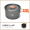 Food grade aluminum alloy medium boiling pot (with original storage bag included)