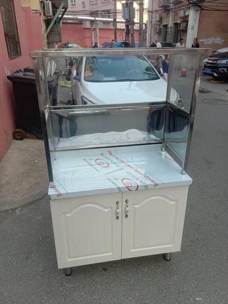 Kitchen cabinets for renting small apartment cabinets balcony simple kitchen cabinets stainless steel surface cupboards storage cabinets single cabinets