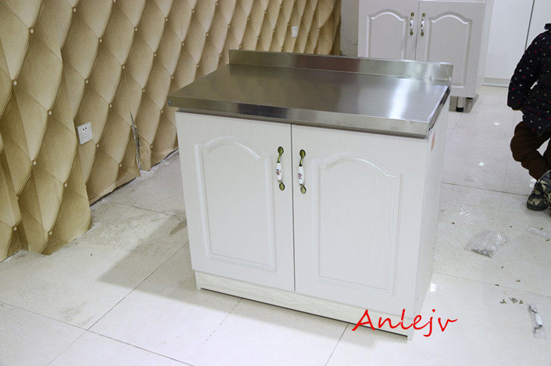 Simple cabinet rental assembly economical stove cabinet storage cabinet put bowl sink cabinet kitchen cabinet storage cabinet cupboard
