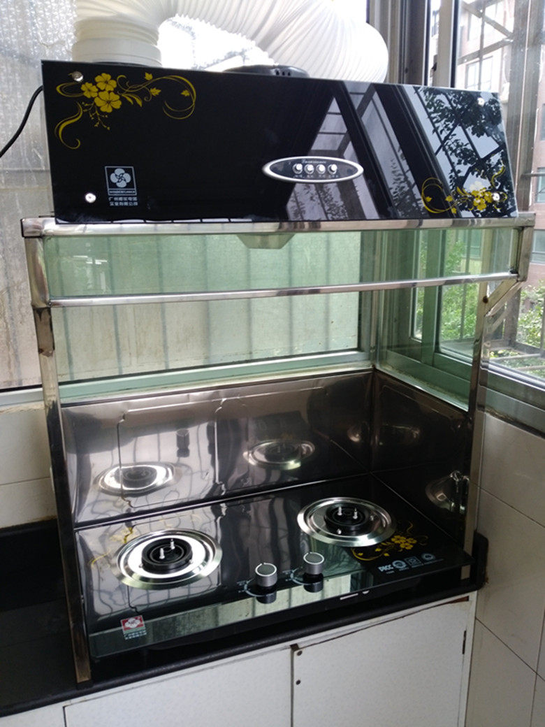 Kitchen Range Hood Bracket Smoke Exhaust Machine Support Bracket Stove Cover Smoke Hood Household Balcony Range Hood Shelf