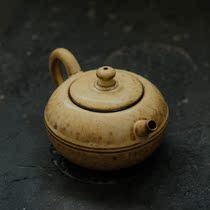 Kiln Glaze Water imitation firewood burning dust handlebar single pot purple clay pot tea tea utensils large capacity line garden pot