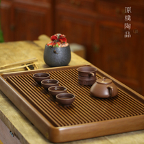 German material Bakelite tea plate Bakelite tea table Tea Sea tea art tea props drainage storage household rectangle