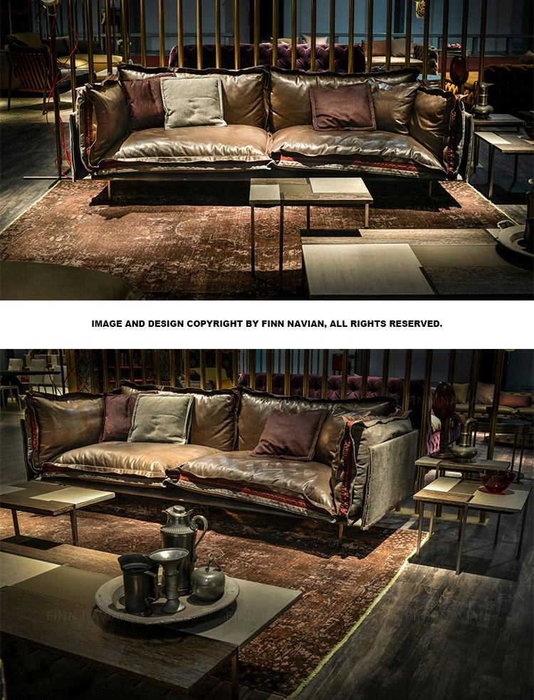 FinnNavian / nhỏ gọn góc sofa / lật vải da sofa / phong cách Ý Bắc Âu hiện đại - Ghế sô pha ghế sofa giường giá rẻ