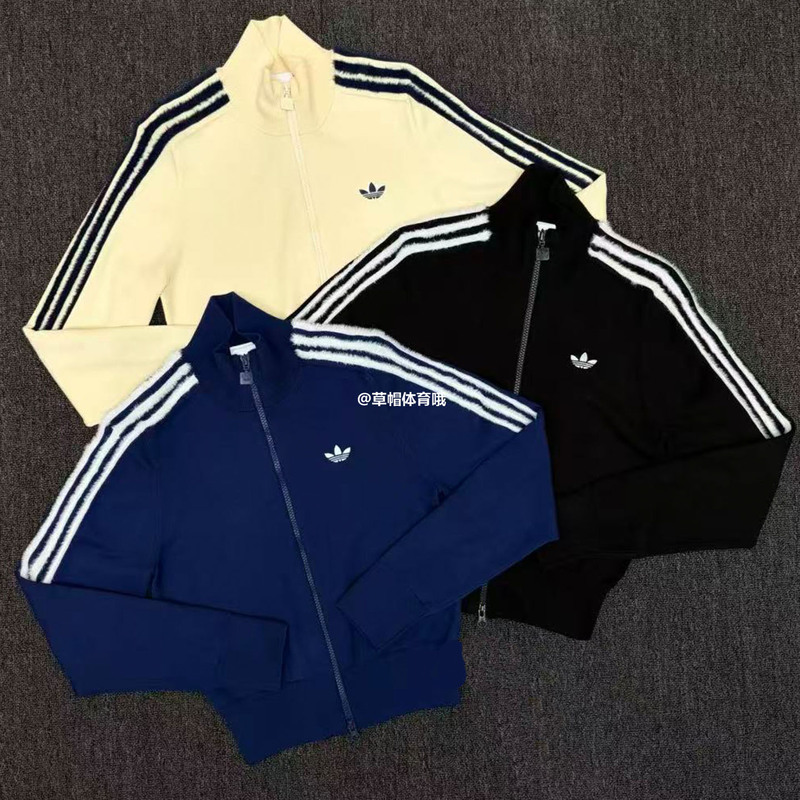 Adidas Trefoil 26Th Autumn Women's Short Slim Fit Sports Jacket Long Sleeve Ks7366Kw2588
