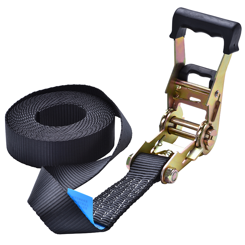 Cargo without hook ratcheting ratcheting up high strength polyester fiber fastening with tray beating bag with brake belt tightener tying belt tightener