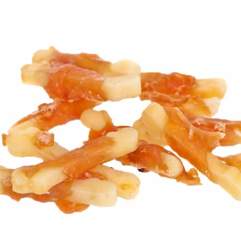 Pet Snacks Dog Snacks Teddy Dog Snacks Golden Retriever Dog Snacks Làm sạch Răng Xương Gà Canxi Sữa Xương 800gq Boss