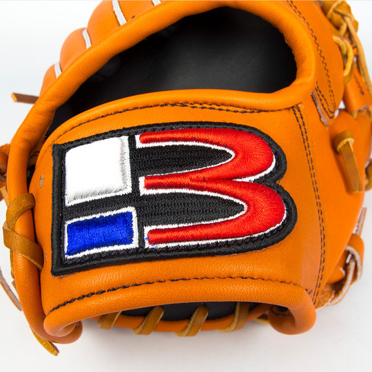 BRETT infield baseball glove premium hard leather I-shaped ball stop 11.25 inches