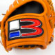 BRETT infield baseball glove premium hard leather I-shaped ball stop 11.25 inches