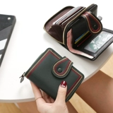 Небольшой бумажник, короткая сумка через плечо, кожаный картхолдер, кошелек, коллекция 2021, из натуральной кожи