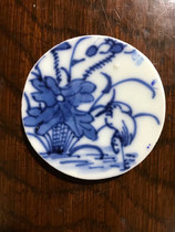 D7348 Qing Dynasty Kangxi year with ancient porcelain piece One Lu Qinglian (One Lu Lianke) sweater chain with first-class hair color