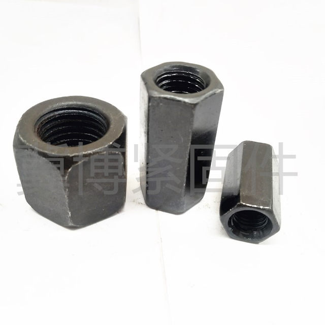 Hexagonal thickening nut lengthening nut heightening connection nut M10M12M16M20M24M30 nut connector