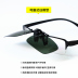 Kính cận thị clip clip phân cực tấm kim loại khung kép sử dụng Sunshade câu cá đặc biệt gọng kính tròn Kính khung