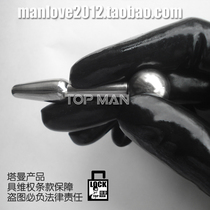 Taman pure Austenitic stainless steel solid male sm horse eye play stimulator urine plug urethral rod
