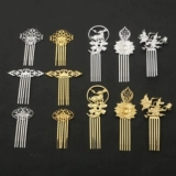 Металлическая повязка на голову, аксессуар для волос ручной работы, китайская шпилька, аксессуары, DIY