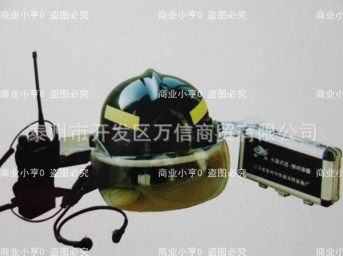 Wireless communication helmet Communication helmet Skull vibration communication device Red three drill specials