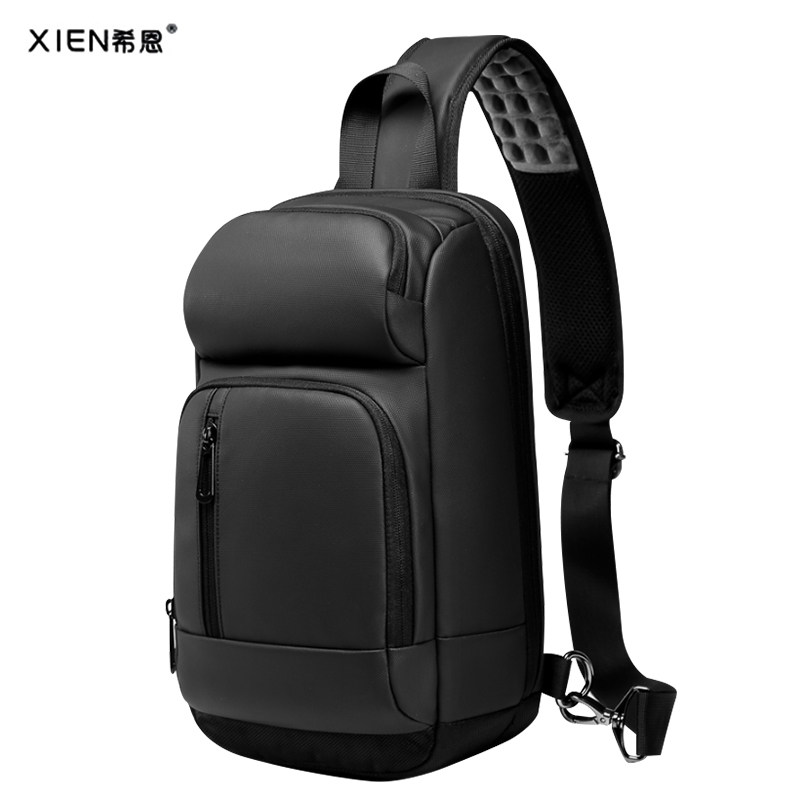 Chest bag men's large capacity 2019 new and versatile single shoulder inclined satchel minimalist casual business Chauffawl small bag