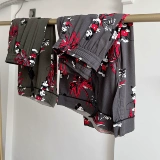 Дизайнерская комфортная пижама для влюбленных, белая одежда